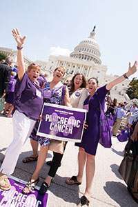 Advocates stomping on pancreatic cancer