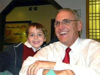 Jackson and his late grandfather, John “Denny” Carnaghi.