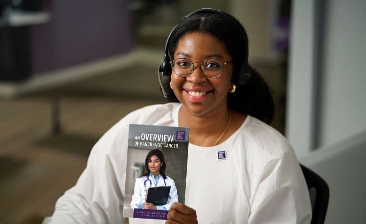 Feature image PanCAN Patient Services Case Managers can help patients and caregivers with any pancreatic cancer-related questions.