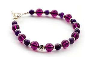 Purple jewelry is a great gift that supports the pancreatic cancer cause and patients 