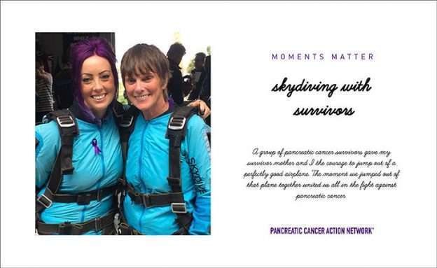 Feature image A photo card and story highlight a special moment between a pancreatic cancer survivor and her daughter