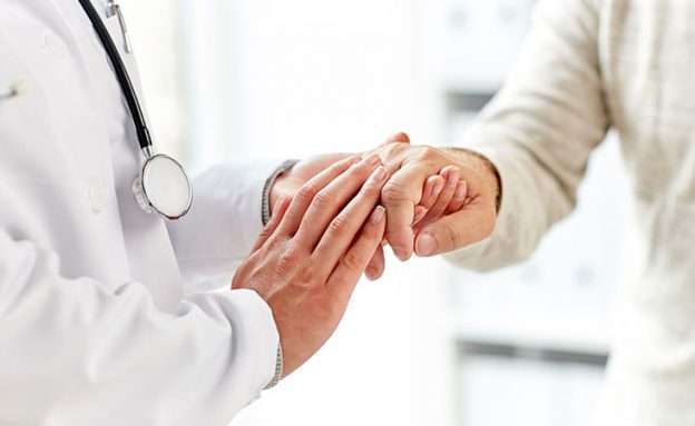 Feature image Doctor tells pancreatic cancer patient that his tests show no evidence of disease