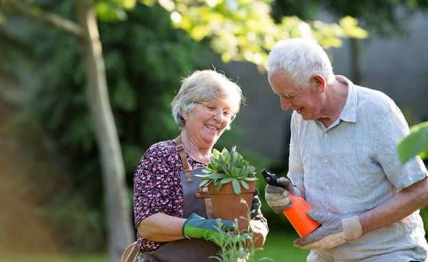 Feature image Pancreatic cancer patient copes with grief by continuing her hobby, gardening