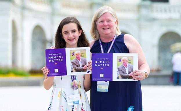Feature image West Virginia mom and daughter advocate on Capitol Hill at Pancreatic Cancer Advocacy Day 2019