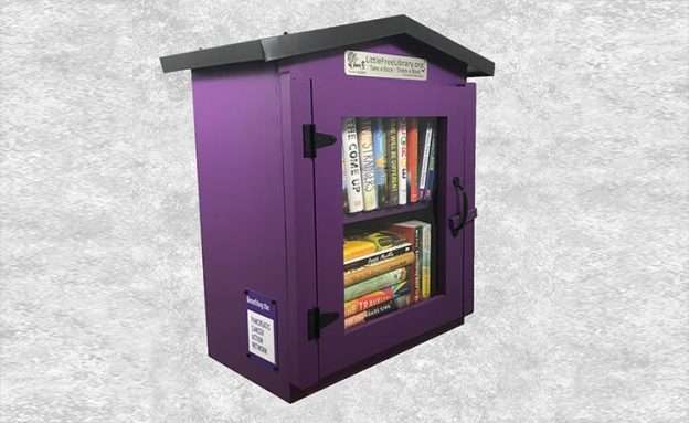 Feature image Little Free Library’s PanCAN library generates a donation of $50