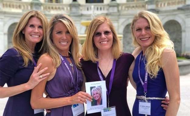 Feature image Four sisters advocate for research funding in Washington, D.C., at PanCAN’s Advocacy Day
