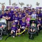 PurpleStride Virginia Beach team at 2019 PanCAN walk to raise funds to fight pancreatic cancer