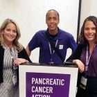 Pancreatic Cancer Action Network volunteer in Atlanta with his Community Relations Manager