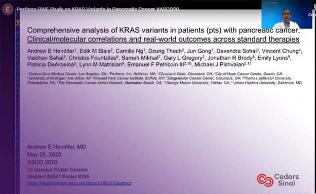 Feature image Pancreatic cancer oncologist speaks about PanCAN’s precision medicine service at conference