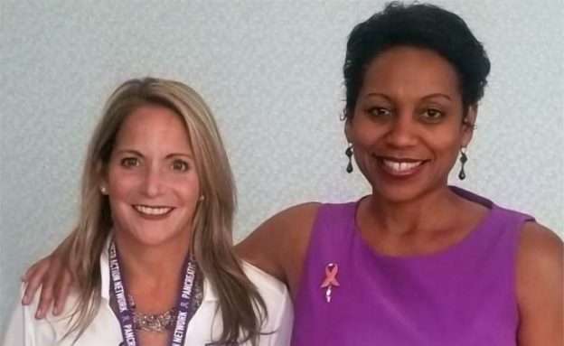Feature image Pancreatic cancer survivors who lead PanCAN volunteers in Atlanta