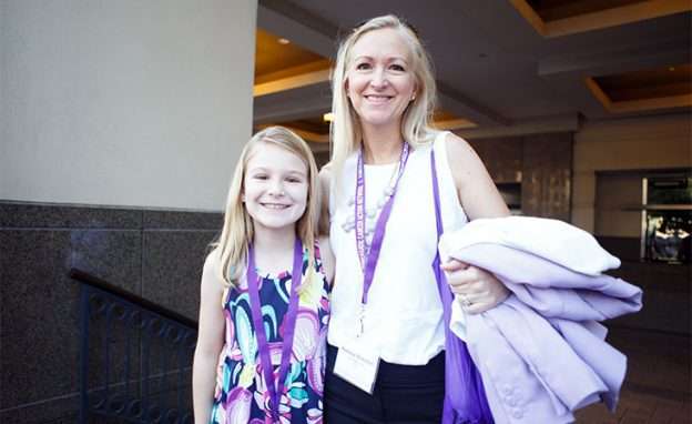 Feature image PanCAN youth advocate and mother in Washington, D.C. for PanCAN’s annual advocacy event
