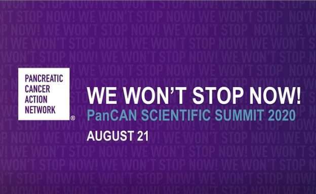 Feature image Intro slide for PanCAN’s virtual Annual Scientific Summit