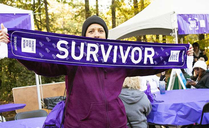 Pancreatic cancer survivor raises awareness