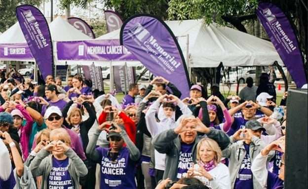 Feature image Memorial Cancer Institute is passionate about PanCAN’s PurpleStride, the walk to end pancreatic cancer.