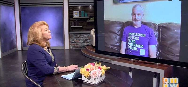 Pancreatic cancer survivor Joe Heiden shares his story on news