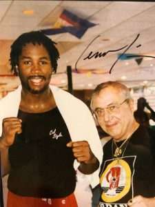 Dan LaMagna’s dad and boxing champ Lennox Lewis