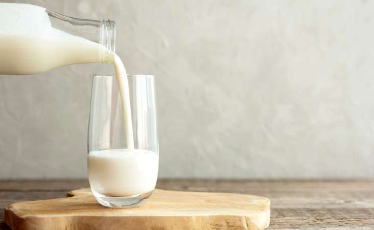 Milk and dairy-free milk alternatives, which can be good options for pancreatic cancer patients