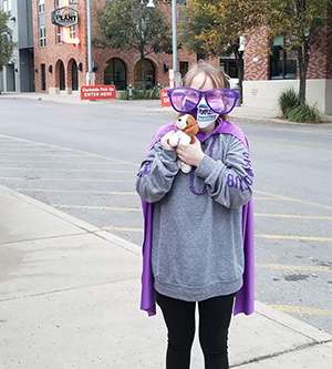 Jenna Trigilio at PurpleStride San Antonio pancreatic cancer walk