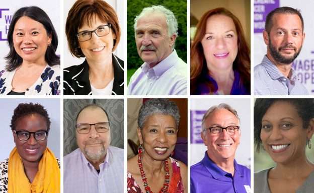 Feature image Pancreatic cancer survivors volunteer with PanCAN