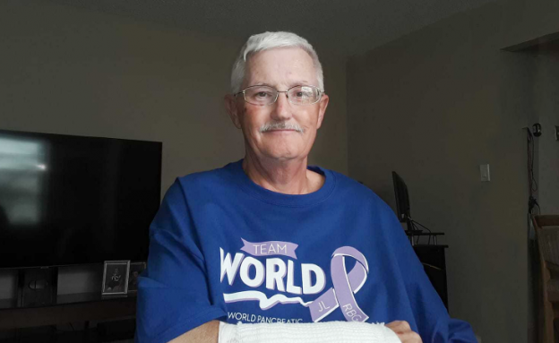 Feature image Michael Fitzpatrick, PanCAN volunteer in Florida, a 22-year survivor of pancreatic cancer