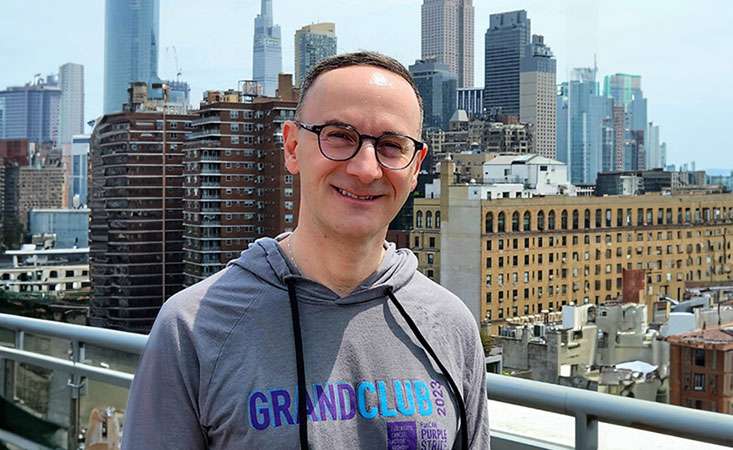 Feature image Pancreatic cancer survivor Rob Caruano