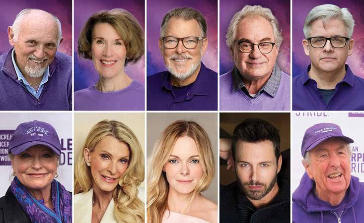 Feature image Celebrities attending PanCAN PurpleStride 2025